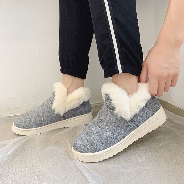 

asileto platform shoes women outdoor home female winter fur slides house sandals fuzzy slippers ladies zapatos y200424, Black