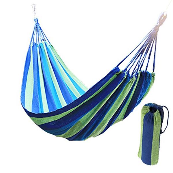 

ipdtg big size 303cm*150cm two-person hammock courtyard outdoor swing wild camping hanging bed ship from germany stock