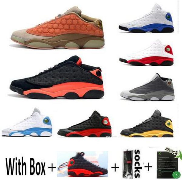 

13s площадка мужчины баскетбол обувь 13 jumpman black cat cap и платье бред лаки оливковый mens тренеров спортивной моды кроссовки