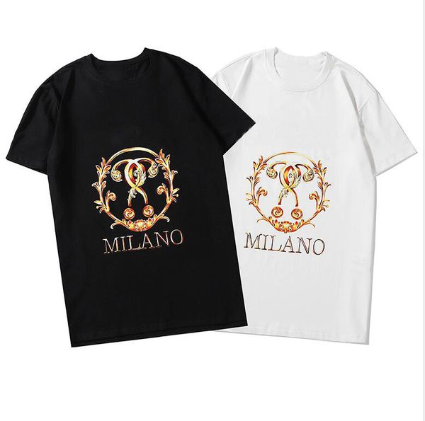 

2020 paris brand mens tshirts summer short sleeve men t-shirts with letters women clothing s-2xl optional zwn20123 2, White;black