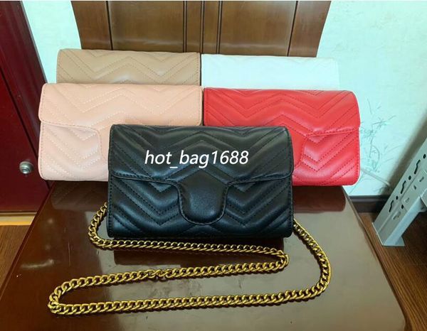

2019 fashion designer chain handbags women messenger bag purse shoulder bags leather women briefcase satchel wallet clutch