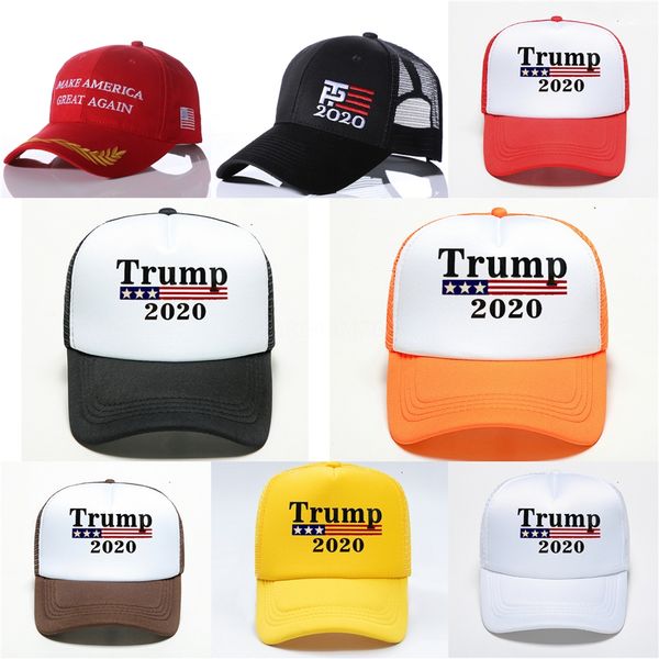 

trump 2020 baseball caps designer keep america great letter hats embroidered washed cloth ball cap child travel beach hat sun visor d7283 #9, Blue;gray