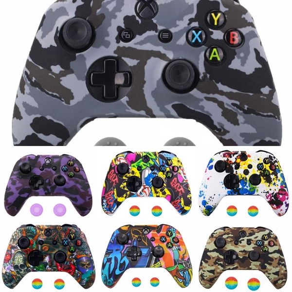 

eq9f5 soft scare touch patterned custom party upper front shell housing case kit for xbox one elite controller model 1698