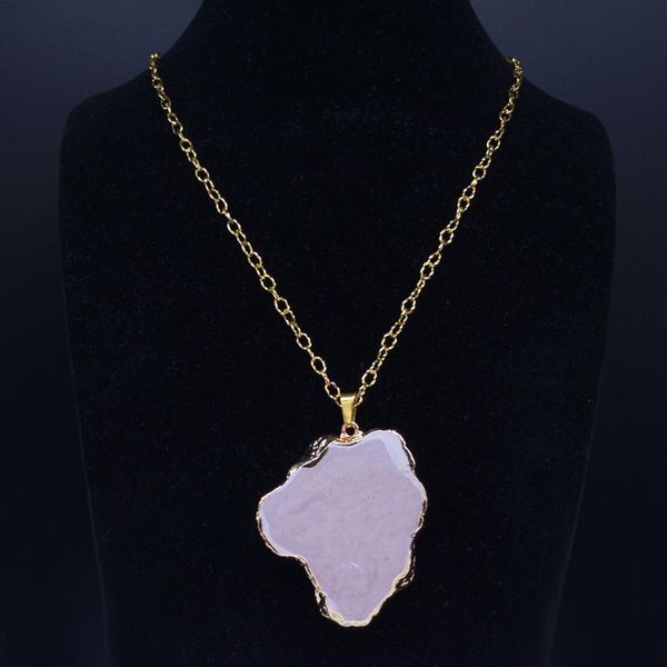 

2020 irregular resin stainless steel long statement necklace women gold color boho necklace jewelry collar largo mujer n4s04, Silver