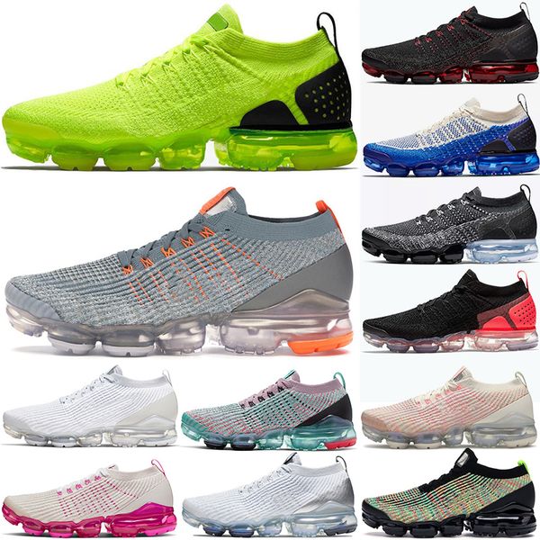 

aviator grey metallic pewter fly knit 3.0 blue fury south beach designer running shoes 2.0 volt grey symbol sneakers, White;red