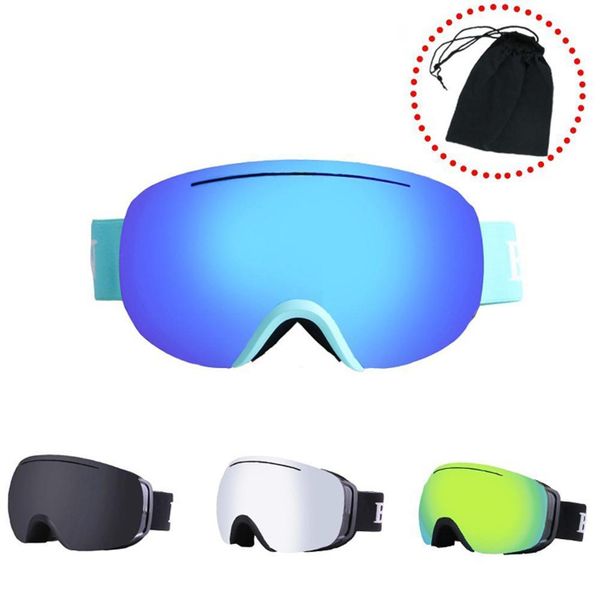 

large sphere ski goggles double layers antifog windproof climbing goggles