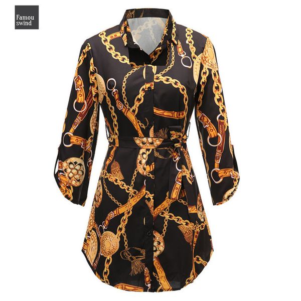 

белая блузка черный печати мундир рубашка s женская 2019 новая коллекция весна офис леди женщины блузки топы blusas femme 5xl 6xl, White