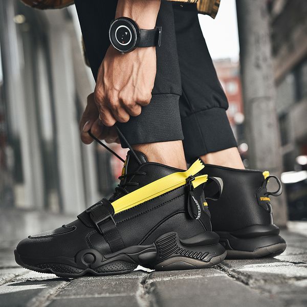 

2019 men running shoes fashion thick bottom men sneakers for brand design man training shoes zapatillas hombre deportiva