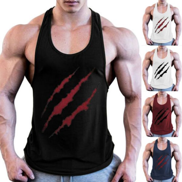 

men fitness activewear tanks shirt gym sport clothes bodybuilding muscle tee shirts vest summer cotton solid tees