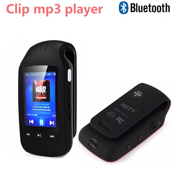 

bluetooth mp3 player 8gb 1037 support sport pedometer fm radio w/ tf card slot 1.8 " lcd screen mp3 stereo music player