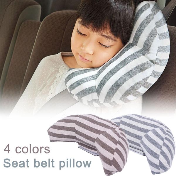 

car soft headrest seatbelt cushion baby seat head support shoulder cover belt pad neck pillow with pp cotton for kids child