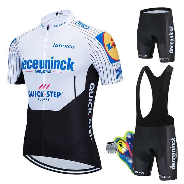 

new pro cycling jersey set quick step 100% polyester mtb bike clothes kit racing bicycle clothing uniforms maillot ropa ciclismo, Black;blue