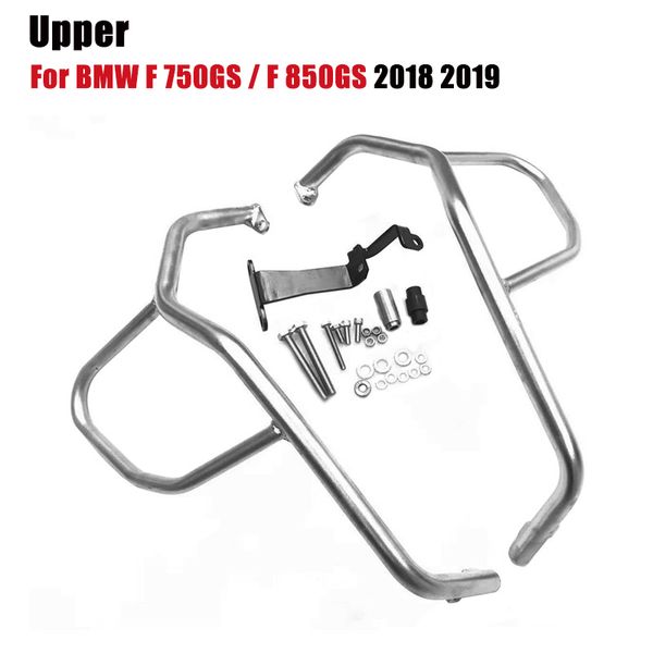 

18 19 f850gs f750gs upper crash bar motorcycle highway engine guard bumper buffer frame protector for f 750 850 gs 2018 2019