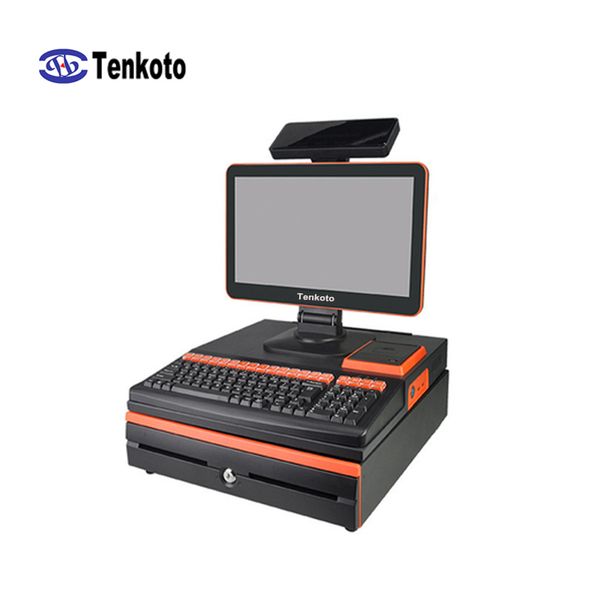 2019 windows 15 inch touch screen desktop pos all in one computer cash register