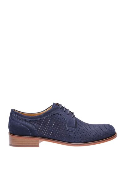 

pearl genuine leather navy blue women 's shoes 120120250026, Black