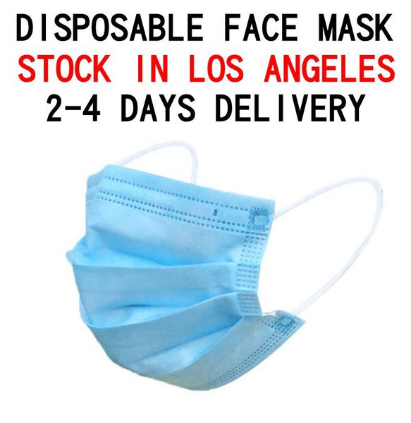 

Одноразовые маски для лица толстые 3-слойные маски с ушками для салона, домашнего использования удобная в США запасная Маска, быстрая доставка из США