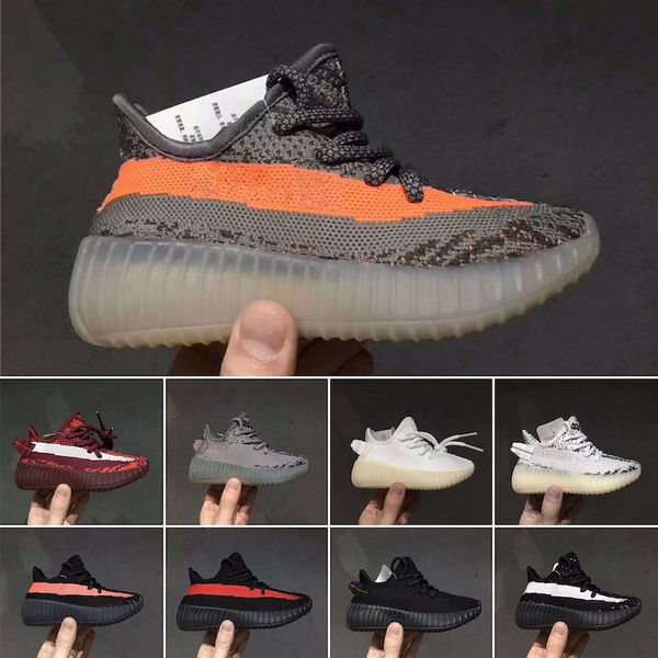 

2019 infant v2 static kids runs toddlers running shoes zebra beluga sneakers childrens clay true form hhyperspace cream white, Black