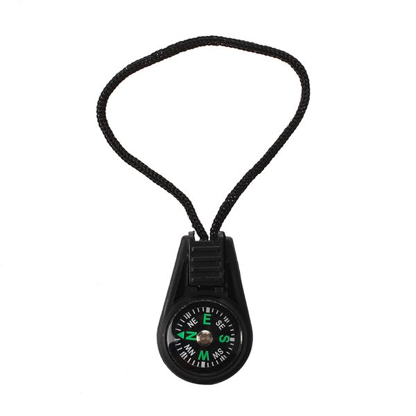 

mini travel mountaineering portable compass with lanyard