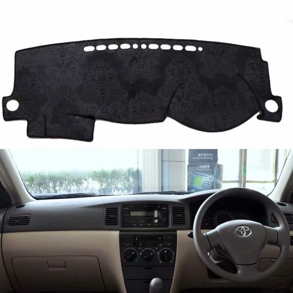 

flannel dashmat dashboard cover dash car mat carpet car-styling for corolla altis fielder e120 e130 2003 2004 2005 2006