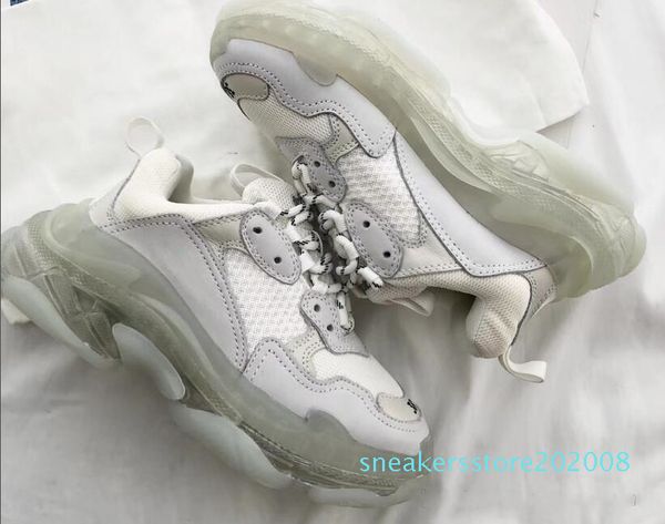 

2019 mens women basketball shoes sports shoes personality mat three-in-one s 3.0 dad shoes casual nitrogen outsole crystal bottom s08, Black