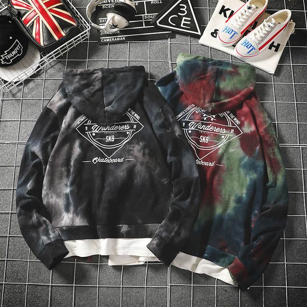 

yasuguoji new 2019 autumn hip hop camouflage hooded mens hoodies plus size 5xl cotton pullover sweatshirt men streetwear hoodies, Black