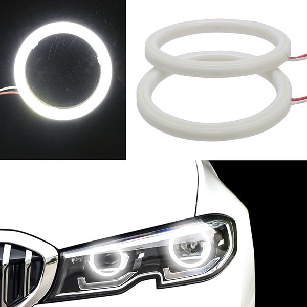 

leepee daytime running light day light led headlight car angel eyes car accessories universal drl