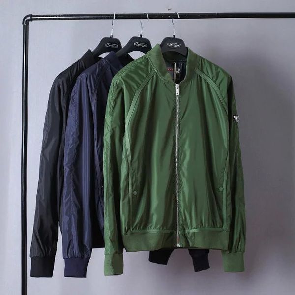 

european style 2016 autumn new arrival man fashion sportswear bomber jacket, men brand coats casual baseball jackets, Black;brown