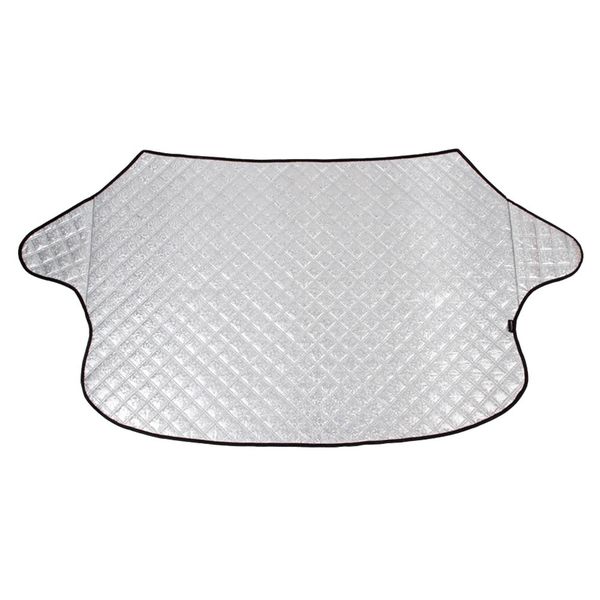 

car snow cover auto front window visor sun shade blind screen windscreen ice frost visor all season protector aluminum + cotton