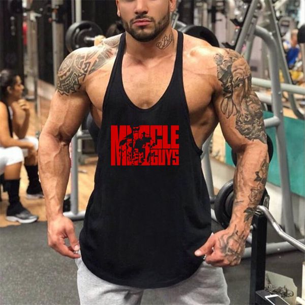 

2020 summer cotton tank new gym men hooded sleeveless shirt street workout fitness tankhoodie bodybuilding clothes wholesale, White;black