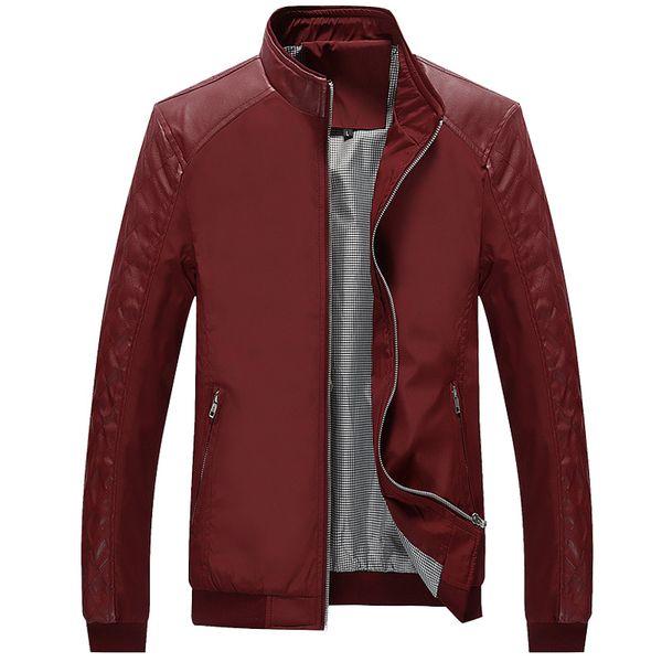 

big size 4xl 5xl mens spring summer jackets casual thin male windbreakers college bomber black windcheater hommes varsity jacket, Black;brown