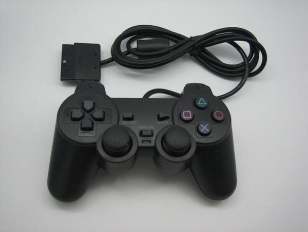 Fabrikpreis Wired Controller für PS2 Double Vibration Joystick Gamepad Game Controller für Playstation 2