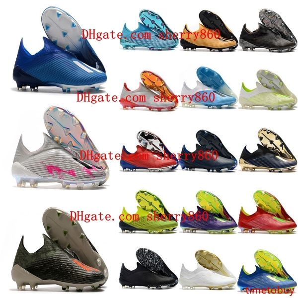 

2019 mens soccer shoes x 19 fg nemeziz soccer cleats x 18 fg football boots scarpe calcio