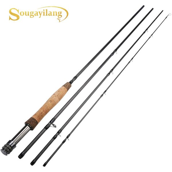 

sougayialng 2.7m rod portable 4 sections carbon fishing rodhard portable travel carp lure fishing rod