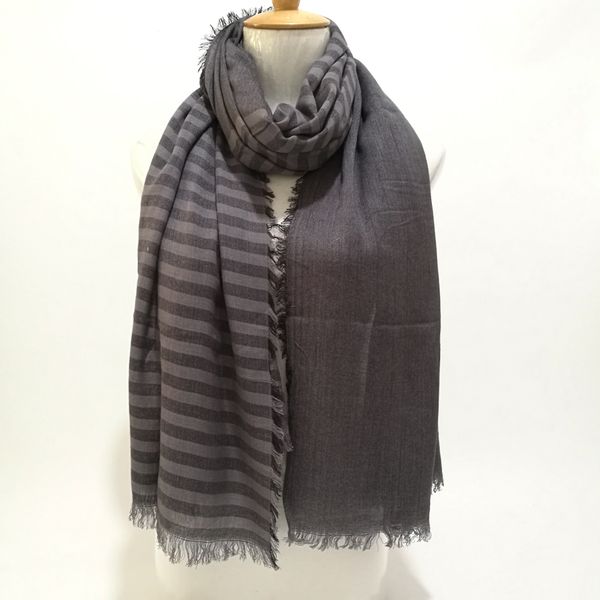 

visual axles men scarf luxury striped pattern 100% viscose long shawls scarves for man winter festivel gift, Blue;gray