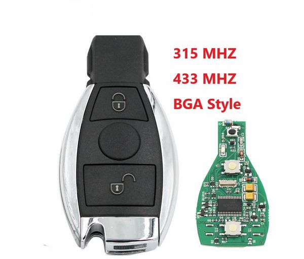 

2 buttons smart remote key keyless fob for after 2000+ nec&bga replace nec chip 315mhz/433mhz