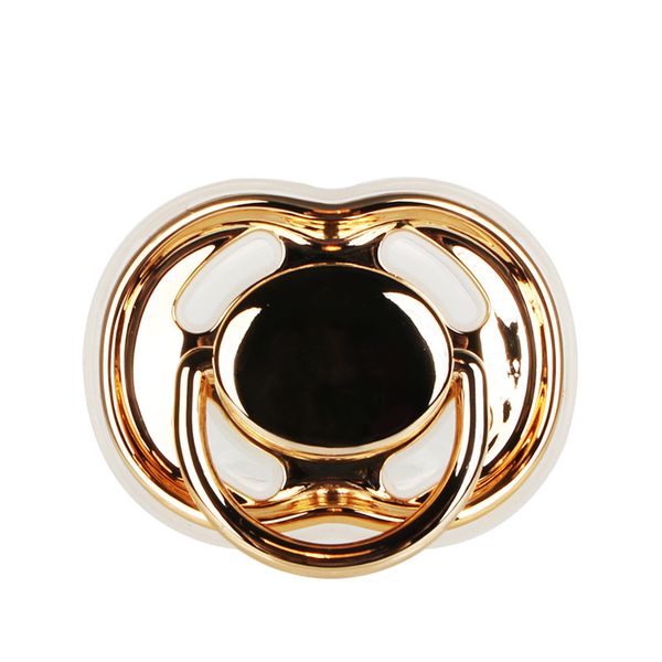 

miyocar unique design bpa fda pass gold sliver pacifier with box set ideal gift for baby unique in the world bling pacifier