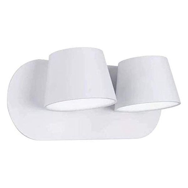 

indoor aluminum reading wall lamp bedside small spotlight adjustable angle side wall lamp