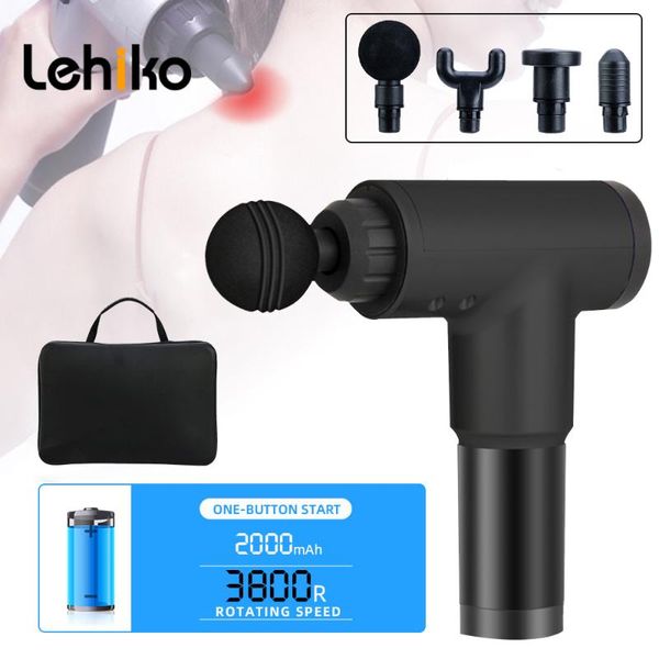 

muscle stimulator massage gun vibrating deep relaxation therapy fitness exercise pain relief electric massager for body