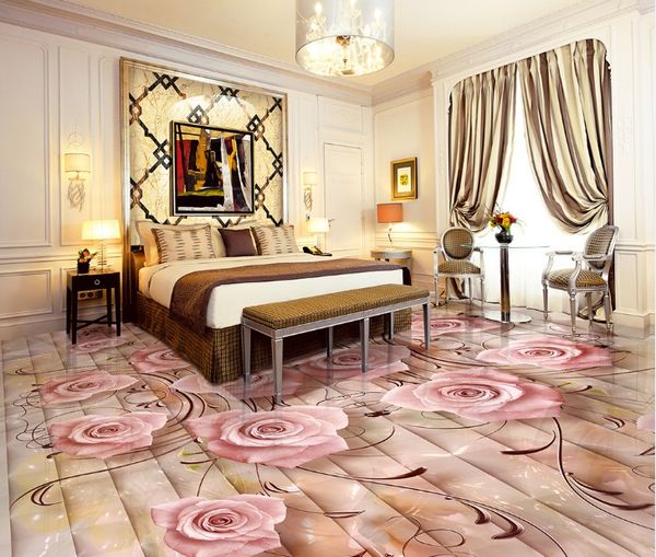 

self-adhesive] 3d floor tile flower 311 floor wallpaper mural wall print decal wall murals