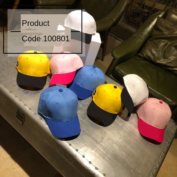 

second hair children's hat 5-15 years old cartoon letter embroidered baseball cap embroidery baseball cap 030504, Yellow