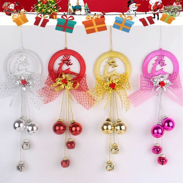 

milu deer design christmas ornament set for christmas tree party holiday decor
