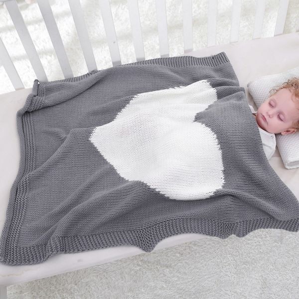 

baby blanket kids winter spring soft cotton blankets newborn baby swaddle sleeping bed hole wrap children bedding bath towels