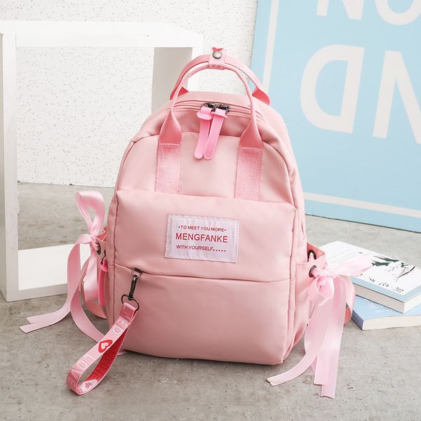 

2020 new fashion sports backpack middle school student schoolbag ladies backpack