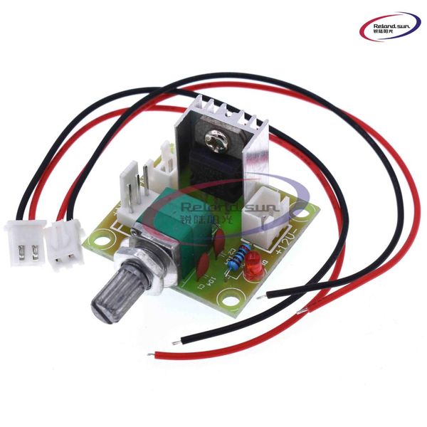 

lm317 dc linear converter down voltage regulator board speed control module