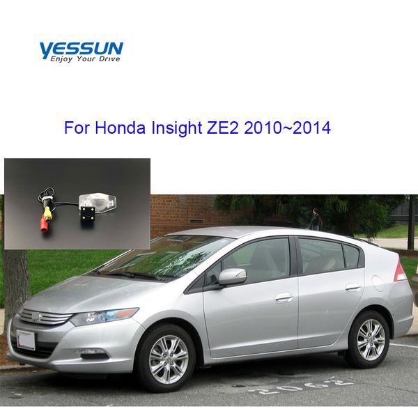 

yessun car rear view reverse backup camera for insight ze2 2010 2011 2012 2013 2014 license plate camera or housing mount