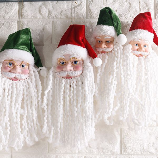 

1pc santa claus ornaments christmas decorations for home merry christmas new year natal navidad hanging decoration