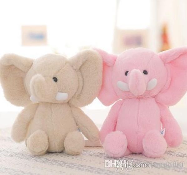 

2018 новый мягкий слон плюшевые куклы свадебные куклы чучела животных продвижение праздник детские подарочные игрушки оптом