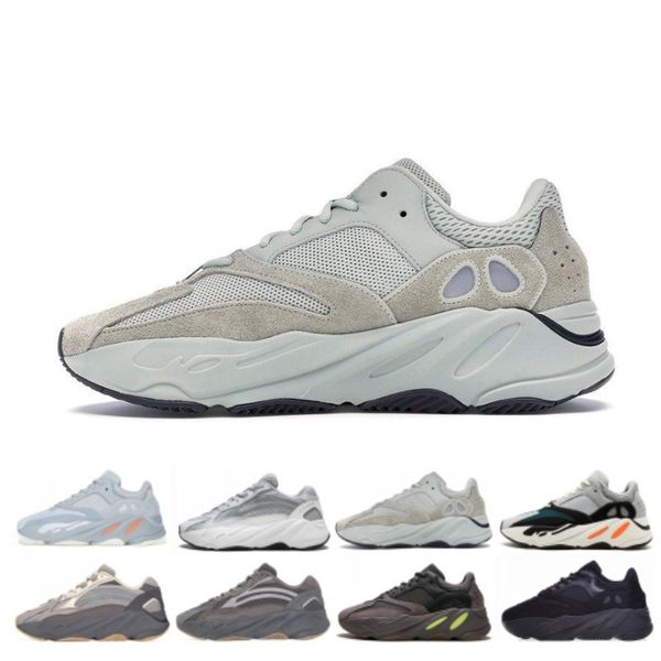 

2019 Kanye 700 Wave Runner Mauve Inertia Geode Running Shoes Men Women West 700 Designer Shoes Sport Sneakers With Box Size 36-46