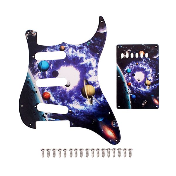 

sss pickguard guitar pickguard and back plate for electric guitar