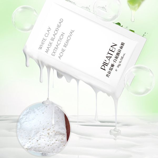

Бренд PILATEN для удаления угрей нос маска для лица белая глина Маска для глубокого о